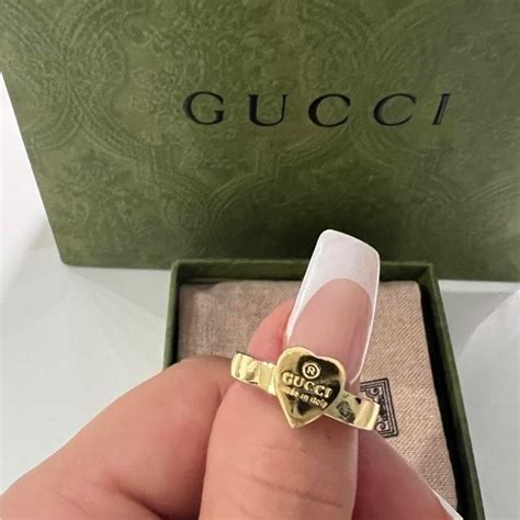 gucci heart ring fake